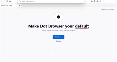 Dot Browser 87.0 Direct