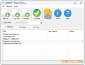 VovSoft Website Watcher 1.5